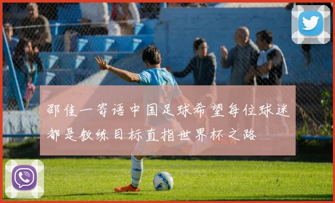 邵佳一寄语中国足球希望每位球迷都是教练目标直指世界杯之路